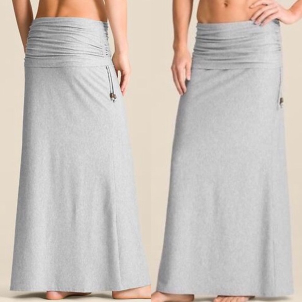 Athleta Brahma Maxi Skirt with Foldover Waist XS